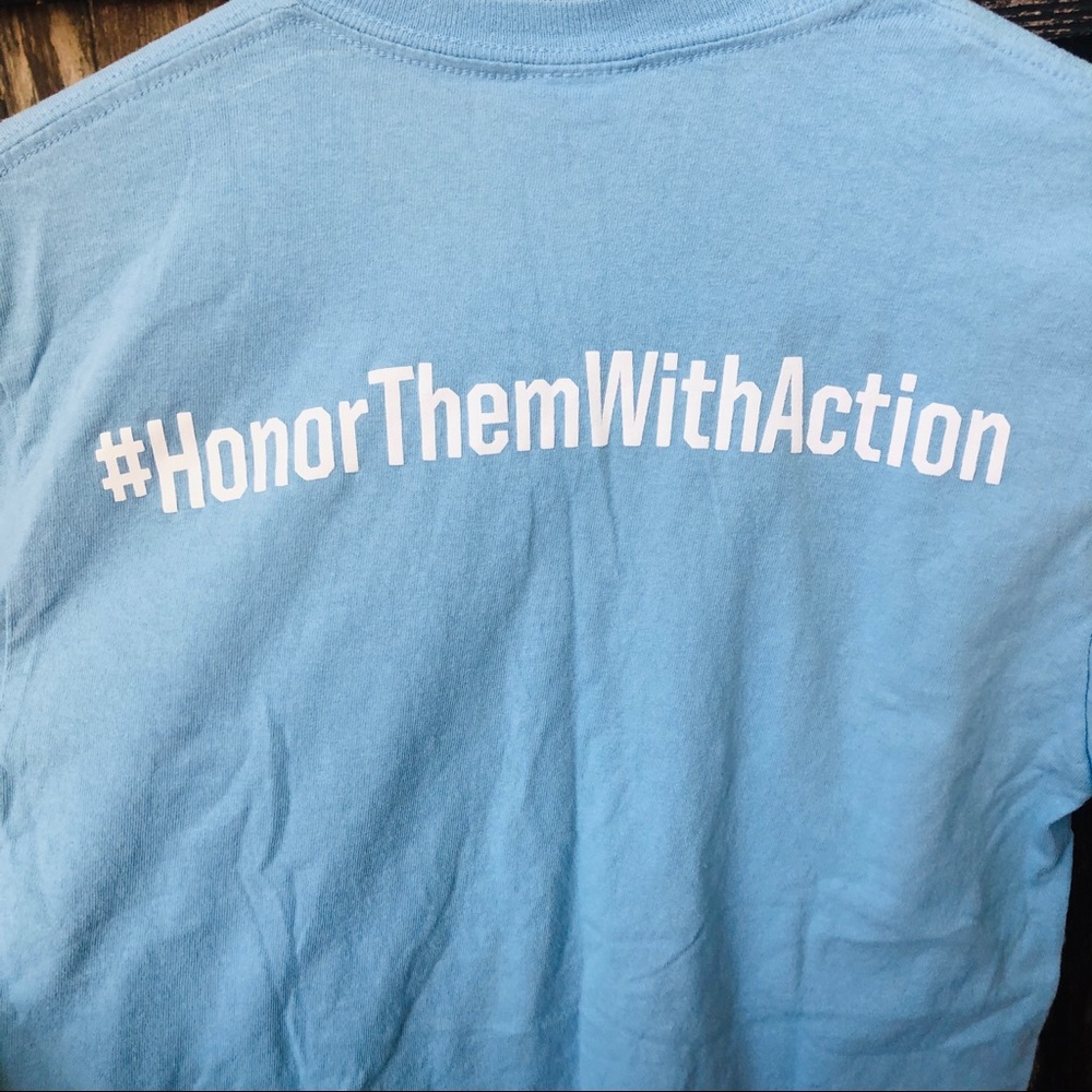 🦋 3/$15 Pride sky blue graphic tee - Picture 5 of 7